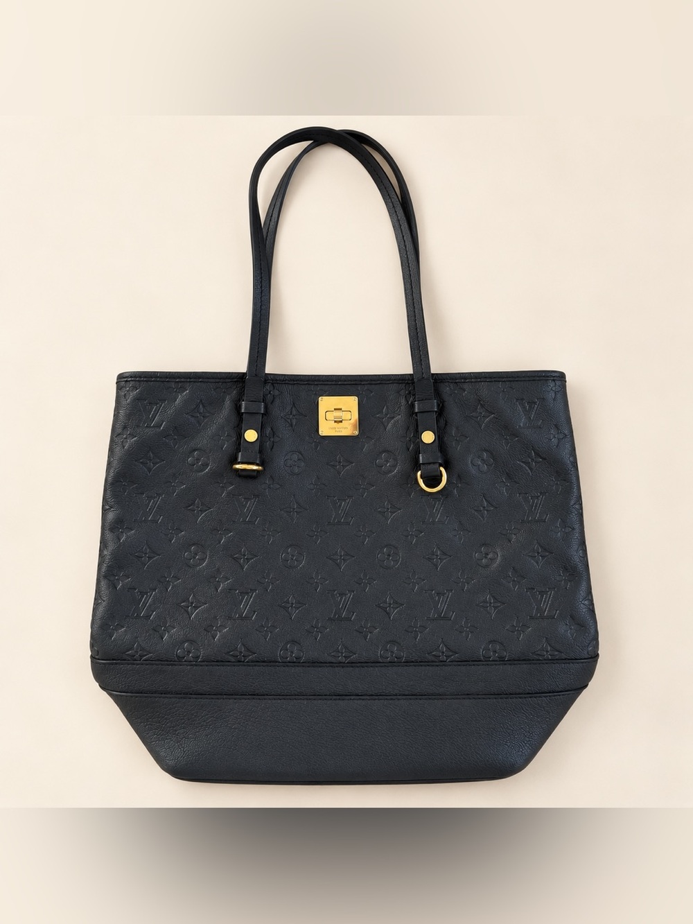 Louis Vuitton Citadine GM Empreinte Infini Navy Tote